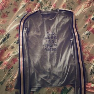 2 XL (14-16) long sleeve shirts.